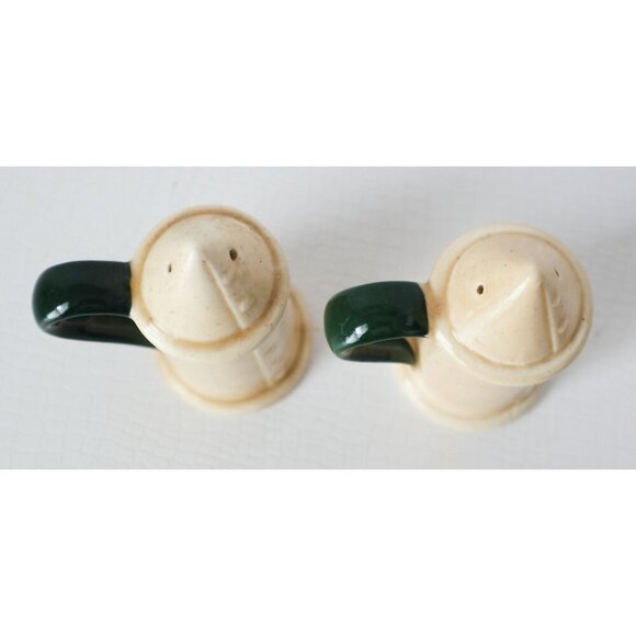 Metlox Poppytrail Salt & Pepper Shakers California Provincial Rooster Ceramic - Picture 3 of 4